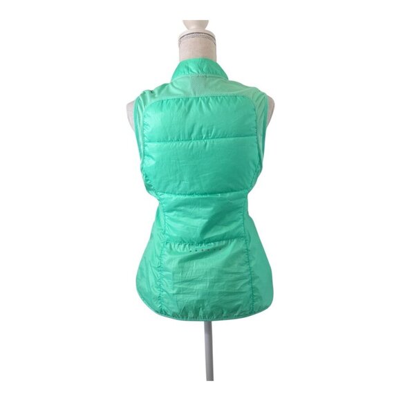 Nike Vest Women's Size Small Green Athletic Running Lightweight Full Zip Reflect - Picture 3 of 10
